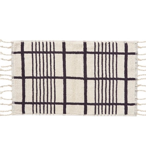 Anthropologie Other - ANTHROPOLOGY Home Savin Gingham Bath Rug